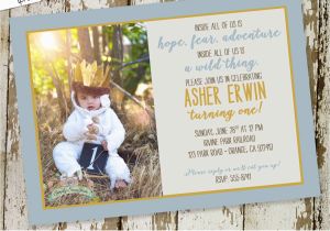 Where the Wild Things are Birthday Invitations where the Wild Things are Invitations Birthday by