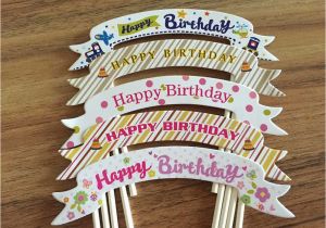 Where to Buy Birthday Decorations Aliexpress Com Buy 100pcs Lot Happy Birthday Decoration