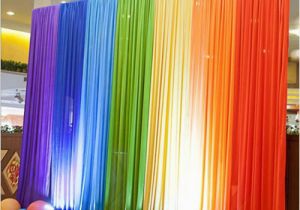 Where to Buy Birthday Decorations Rainbow Color Fabric Backdrop Wedding Party Photobooth