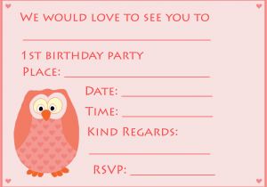 Where to Buy Birthday Invitations Find Your Printable 1st Birthday Invitation Here