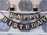 Where to Buy Happy Birthday Banner Aliexpress Com Buy Free Shipping 1 Set Black Happy