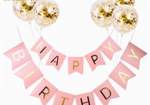 Where to Buy Happy Birthday Banner Aliexpress Com Buy Mrosaa Hot Sale Happy Birthday Banner