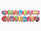 Where to Buy Happy Birthday Banner Kidstab Multicolour Paper Happy Birthday Banner Buy