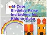 Where to Make Birthday Invitations 41 Printable Birthday Party Cards Invitations for Kids