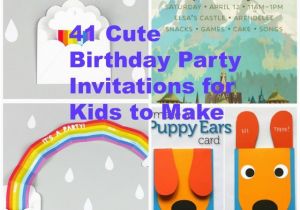 Where to Make Birthday Invitations 41 Printable Birthday Party Cards Invitations for Kids