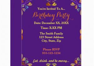 Where to Make Birthday Invitations Create Your Own Colorful Birthday Party Invitation Zazzle