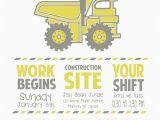 Where to order Birthday Invitations Custom Little Boy Dump Truck Birthday Party Invitations