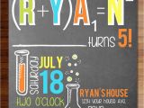 Where to order Birthday Invitations Custom Printed Science Party Invitations Birthday Shower
