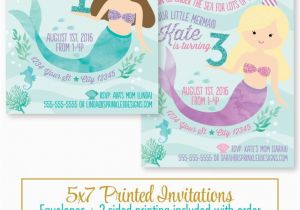 Where to order Birthday Invitations order Birthday Invitations 17 Best Ideas About Mermaid