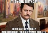 Whiskey Birthday Meme 15 top Birthday Memes for Women Jokes Images Quotesbae