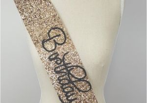 White Birthday Girl Sash Birthday Sash Birthday Goddess Gold Glitter by norakatie