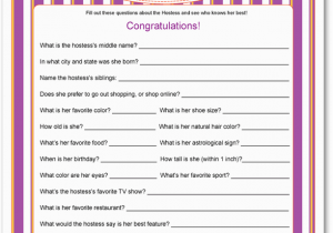 Who Knows the Birthday Girl Best Questions Printable who Knows the Hostess Parties Pinterest