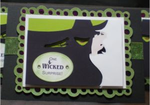 Wicked Birthday Card Land Of Encraftment One Wicked Surprise