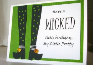 Wicked Birthday Card Wicked Birthday Card Birthday Wishes Birthday Card
