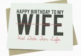 Wife Birthday Card Template Wife Birthday Card Funny Love for Her Sexy Wife by
