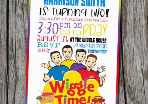 Wiggles Birthday Invitations Printable 17 Best Images About Wiggles Party On Pinterest Cakes