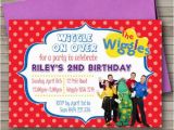 Wiggles Birthday Invitations Printable the Wiggles Birthday Party Invitation Any Age Kids