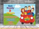 Wiggles Birthday Invitations Printable the Wiggles Inspired Printable Invitation by