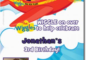 Wiggles Birthday Invitations Printable Wiggles Birthday Party Invitations Candy Wrappers Thank