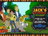 Wild Kratts Birthday Party Invitations 17 Best Images About Birthday Wild Kratts On Pinterest