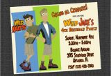 Wild Kratts Birthday Party Invitations Wild Kratts Birthday Party Invite Aidan 39 S 10th Bday