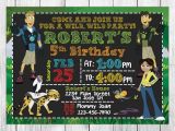 Wild Kratts Birthday Party Invitations Wild Kratts Invitation Wild Kratts Birthday Wild Kratts