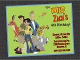 Wild Kratts Birthday Party Invitations Wild Kratts Party Invitations Party Invitations Ideas