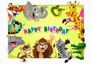 Wildlife Birthday Cards Cartoon Giraffe Vectors Photos and Psd Files Free Download