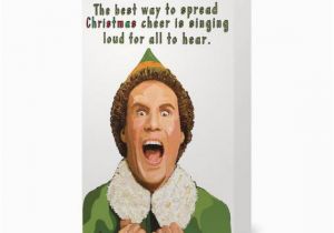 Will Ferrell Birthday Card Funny Christmas Card Elf Movie Will Ferrell by