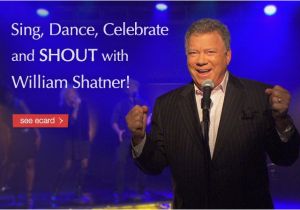 William Shatner Birthday Card American Greetings Greeting Cards Email or Print Cards