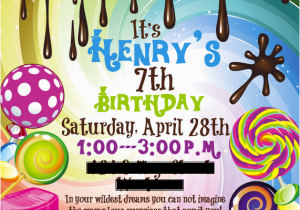 Willy Wonka Birthday Invitations the Simpson Six Henry 39 S Willy Wonka Birthday Party