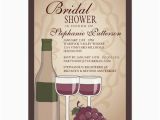 Wine themed Birthday Invitations Tuscan Bridal Shower Wine themed Invitation Zazzle