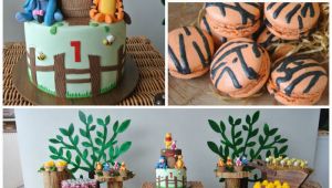 Winnie the Pooh 1st Birthday Party Decorations Kara 39 S Party Ideas Rustic Winnie the Pooh First Birthday