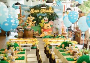 Winnie the Pooh 1st Birthday Party Decorations Kara 39 S Party Ideas Winnie the Pooh 1st Birthday Party