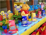 Winnie the Pooh 1st Birthday Party Decorations Winnie the Pooh Birthday theme First Birthday Party Ideas