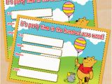 Winnie the Pooh Birthday Invitations Free Printable Free Printable Winnie the Pooh Birthday Invitation