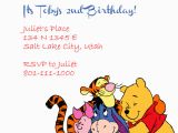 Winnie the Pooh Birthday Invitations Free Printable Winnie the Pooh and Friends Invitation Wedding