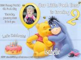 Winnie the Pooh Birthday Invitations Free Printable Winnie the Pooh Printable Invitation Personalized Winnie the