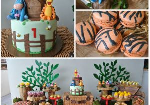 Winnie the Pooh Decorations for Birthday Kara 39 S Party Ideas Rustic Winnie the Pooh First Birthday