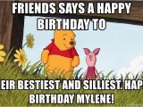 Winnie the Pooh Happy Birthday Meme Friends Says A Happy Birthday to their Bestiest and