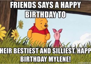 Winnie the Pooh Happy Birthday Meme Friends Says A Happy Birthday to their Bestiest and