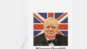 Winston Churchill Birthday Card Historical Figures Stationery Cards Invitations