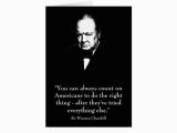 Winston Churchill Birthday Card Winston Churchill and Funny Quote Card Zazzle