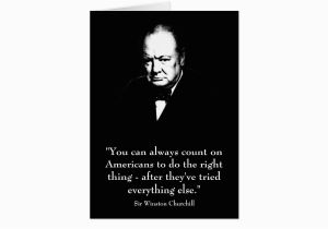 Winston Churchill Birthday Card Winston Churchill and Funny Quote Card Zazzle