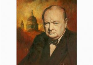 Winston Churchill Birthday Card Winston Churchill Greetings Card Zazzle