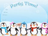 Winter Birthday Invitation Template Free Printable Party Invitations Free Winter or Holiday