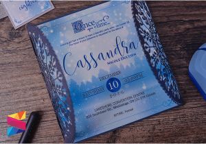 Winter themed Birthday Invitations Winter themed 18th Birthday Invitation Stunro Creativeworks