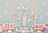 Winter Wonderland 1st Birthday Decorations Winter Wonderland 1st Birthday Project Nursery