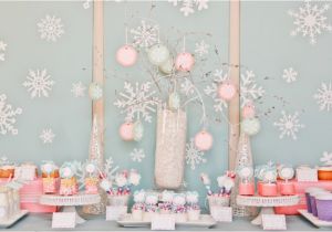 Winter Wonderland 1st Birthday Decorations Winter Wonderland 1st Birthday Project Nursery