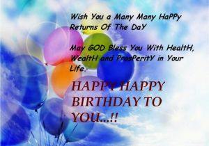 Wish U Happy Birthday Quotes Happy Birthday Wishes and Birthday Images